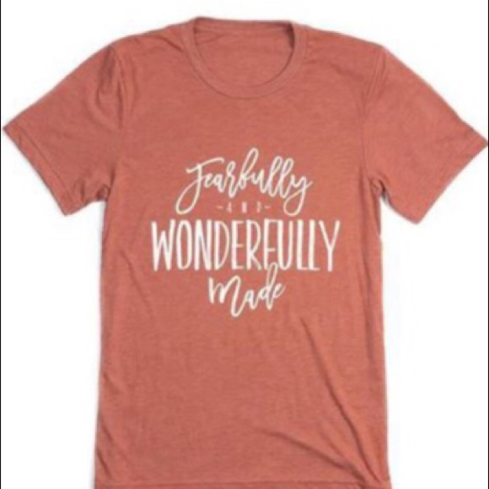 Inspiring T-Shirt - Fearfully and Wonderfully Made